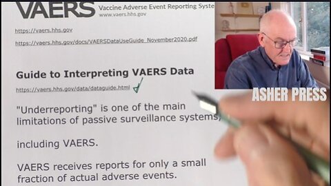 Dr. John Campbell reviews massive mRNA adverse reactions from VAERS reporting system etc.