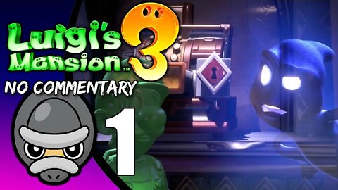 Part 1 // [No Commentary] Luigi's Mansion 3 - Switch Gameplay