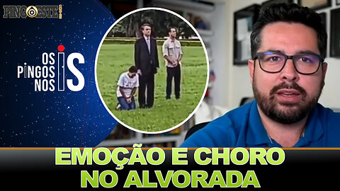 O choro e emoção de Bolsonaro e Michelle no alvorada [PAULO FIGUEIREDO]