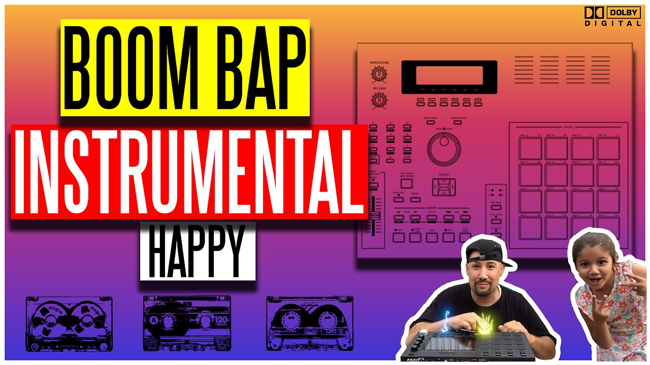 90's Boom Bap Beat - (Happy)