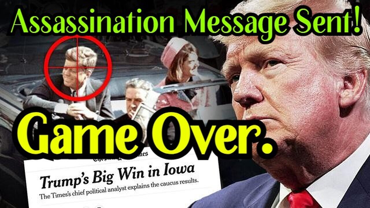 URGENT WARNING: Deep State Want to assassinate Trump! Game Over 1/24/24..