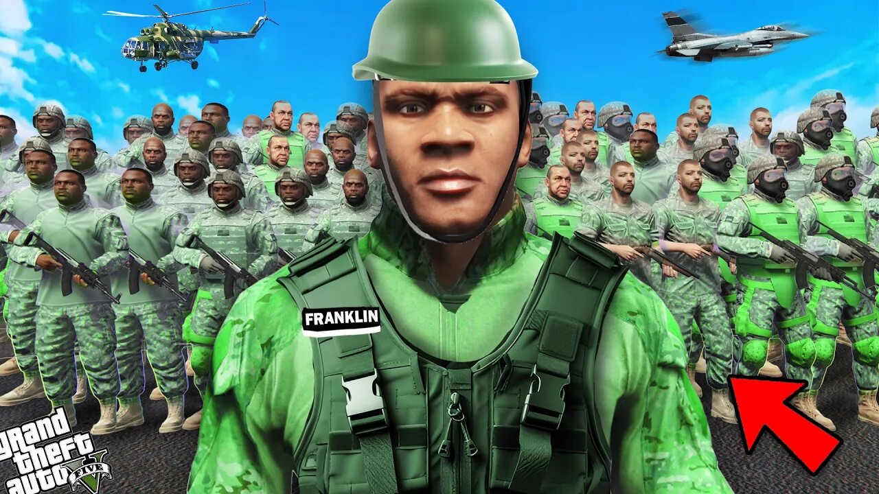 GTA 5 : Franklin Become The Military Chief Of Los Santos GTA 5