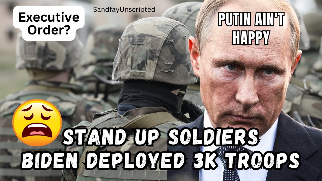 Corrupted Biden Deployed 3k Troops With An Executive Order