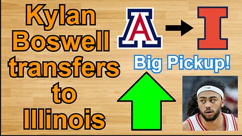 Kylan Boswell Transfers to Illinois!!! #cbb