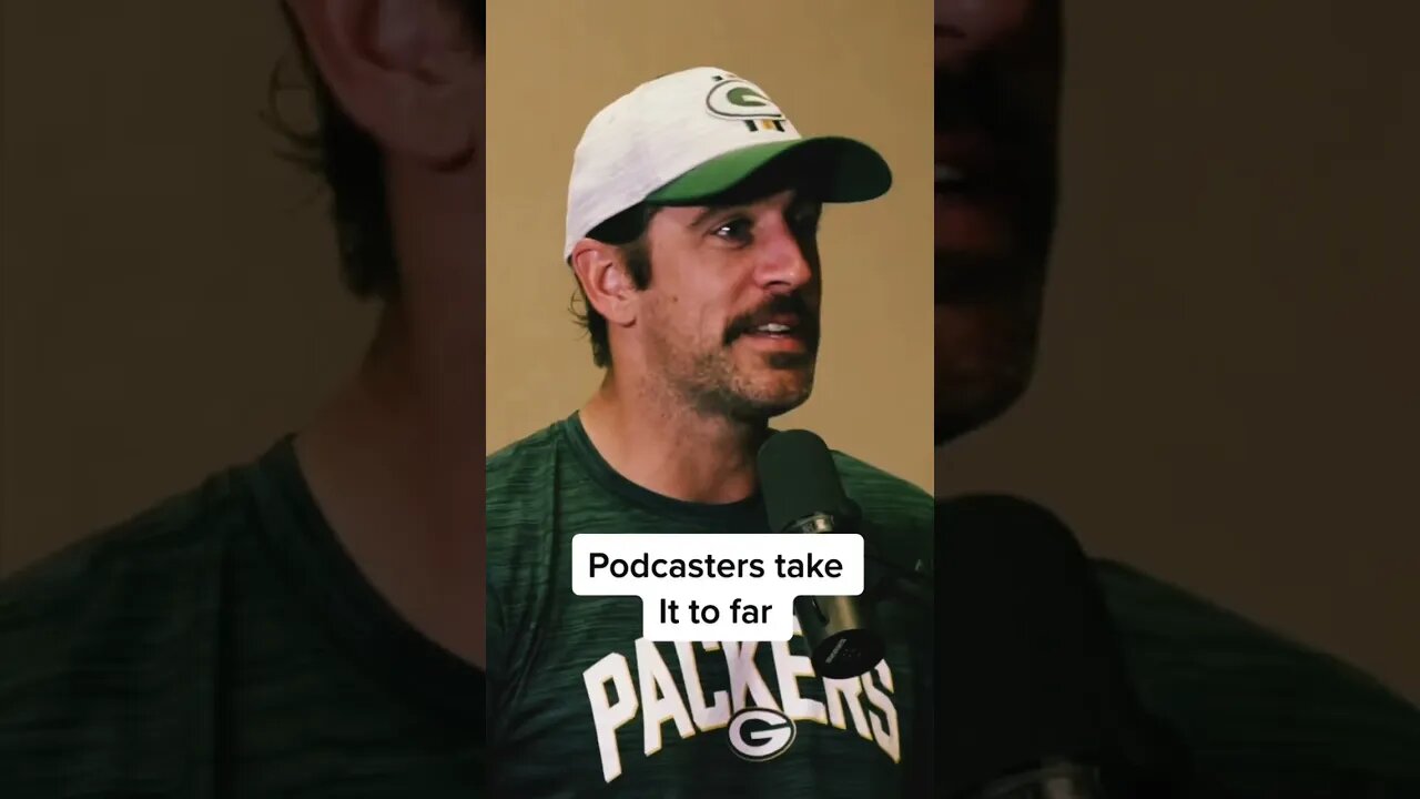 Aaron Rodgers on pardon my take podcast #aaronrodgers #pardonmytake