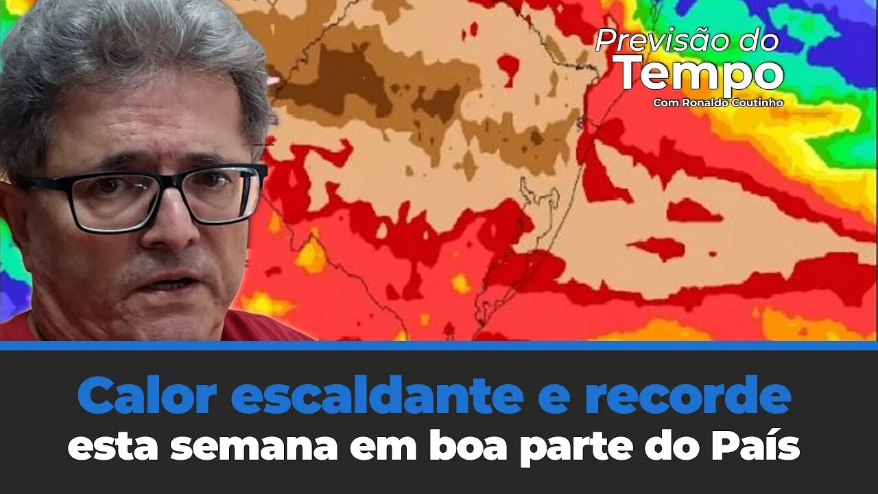 Calor escaldante e recorde esta semana em boa parte do País. Chuvas voltaram ao RS.