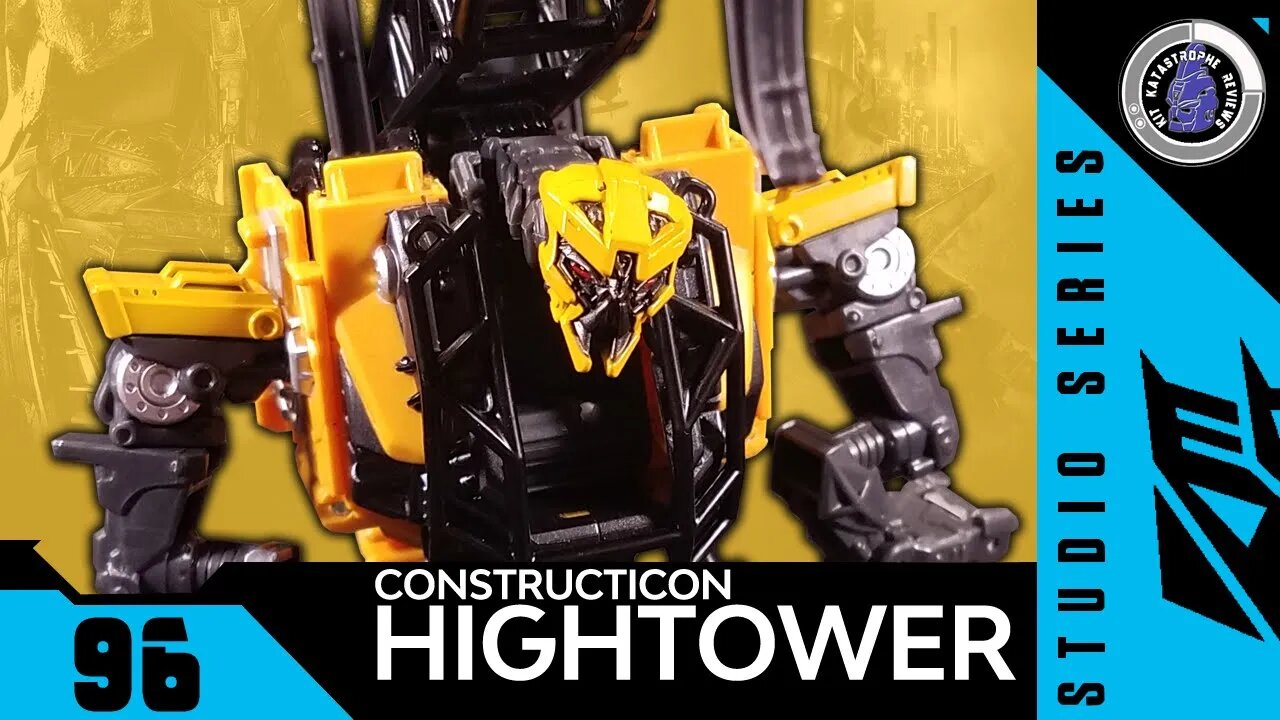 Transformers: Studio Series CONSTRUCTICON HIGHTOWER [Deluxe, 2019] | Kit Reviews #96