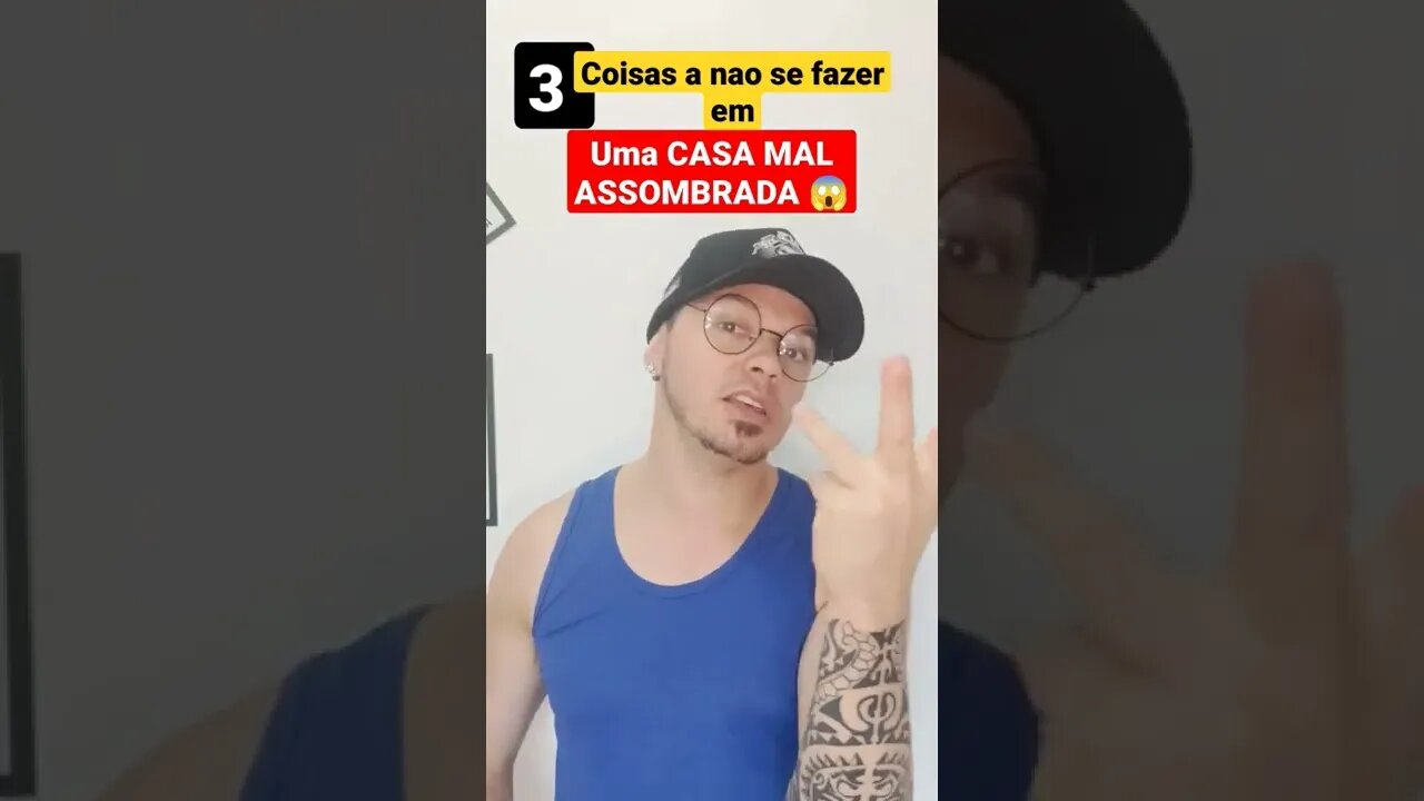 3 coisas a não se fazer em uma casa Mal assombrada 😱