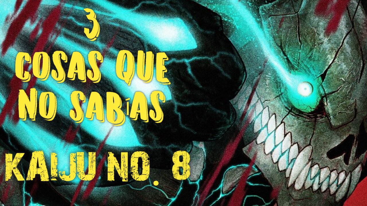 Curiosidades de Kaiju No. 8