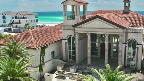 He DIED inside Leaving BLOOD STAINS on The Porch | ABANDONED Cartel Mansion