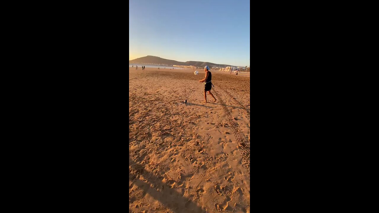 Amazing moroccan football skills on the beach ( Agadir Beach - Morocco 2023)