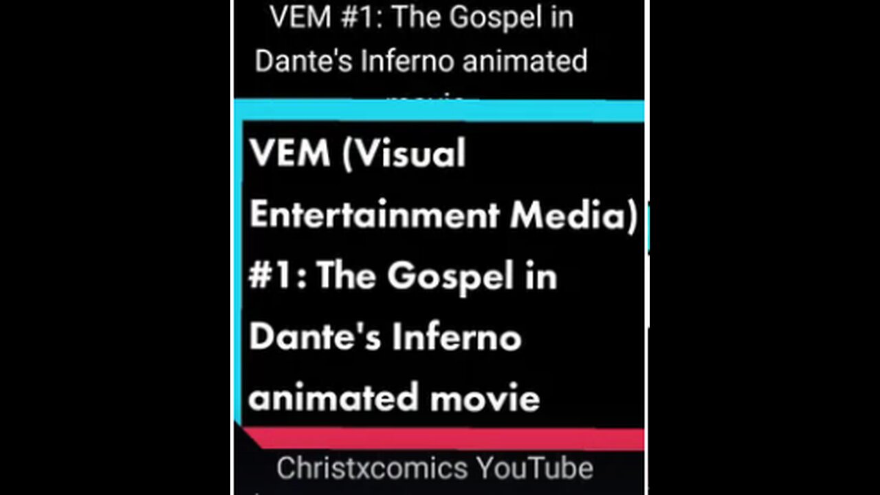 Visual Entertainment Media #1: The Gospel in Dante's Inferno animated movie