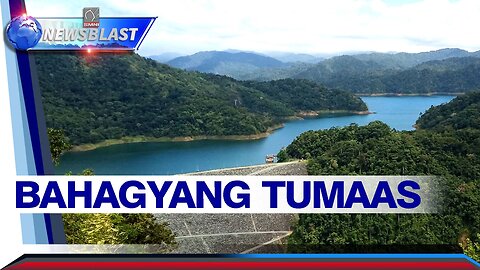 Angat at iba pang dam sa uzon, bahagyang tumaas ang lebel ng tubig