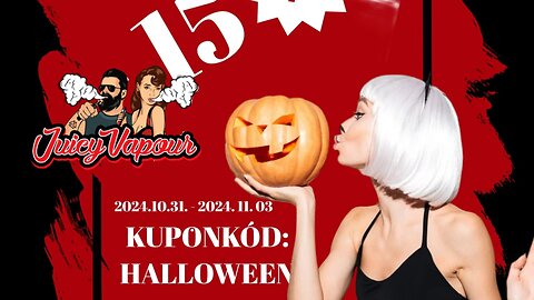 Halloween Akciók a Juicyvapour oldalán!