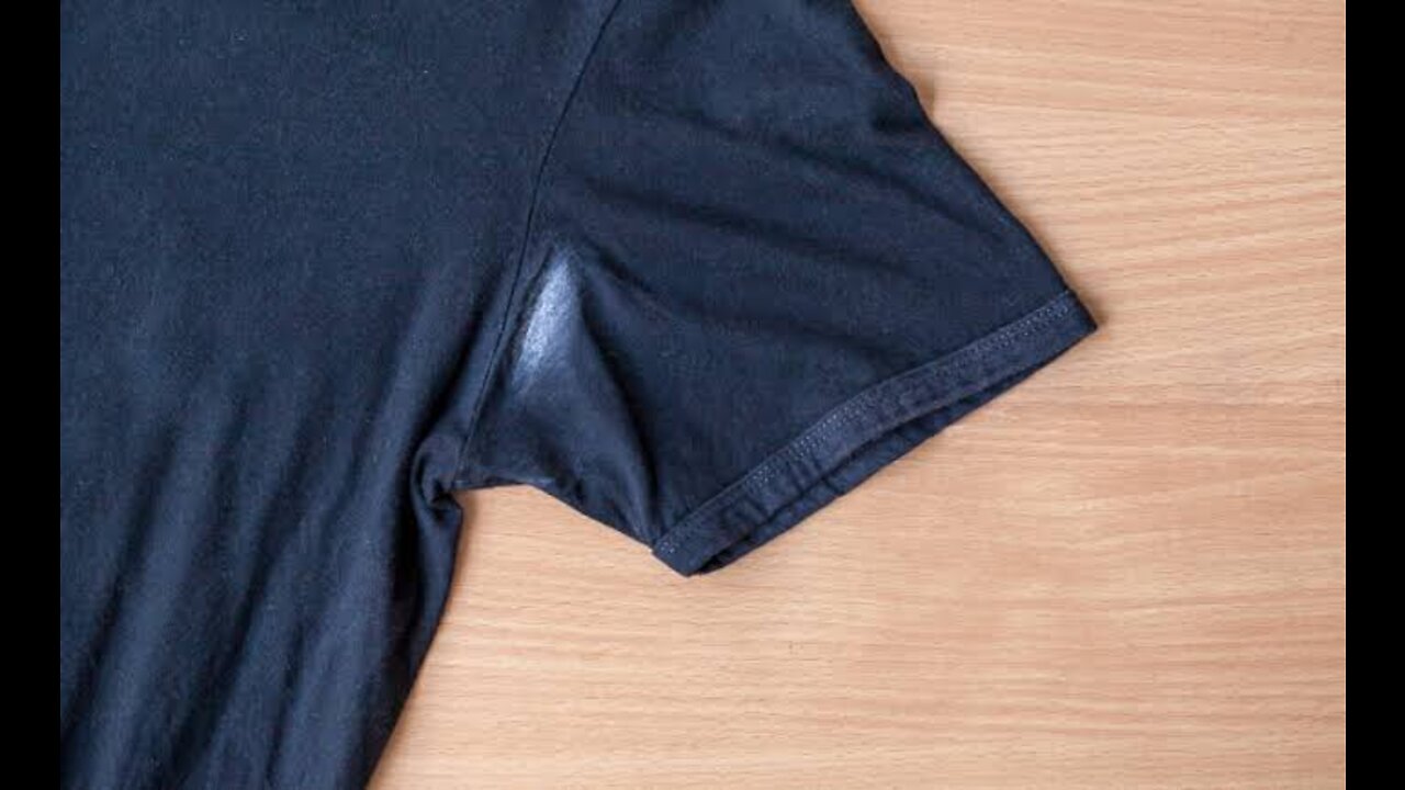 Clean shirt DEODORANT STAIN