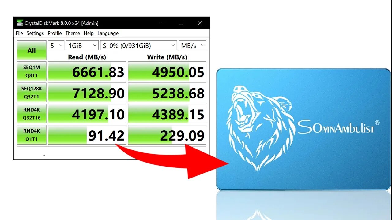 SSD Somnambulist - Velocidade após estar cheio #Shorts