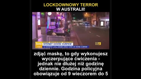 DZIŚ AUSTRALIA, JUTRO CAŁY ŚWIAT?