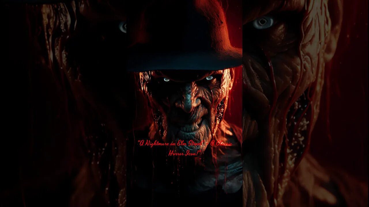 "A Nightmare on Elm Street" - A Classic Horror Icon!"