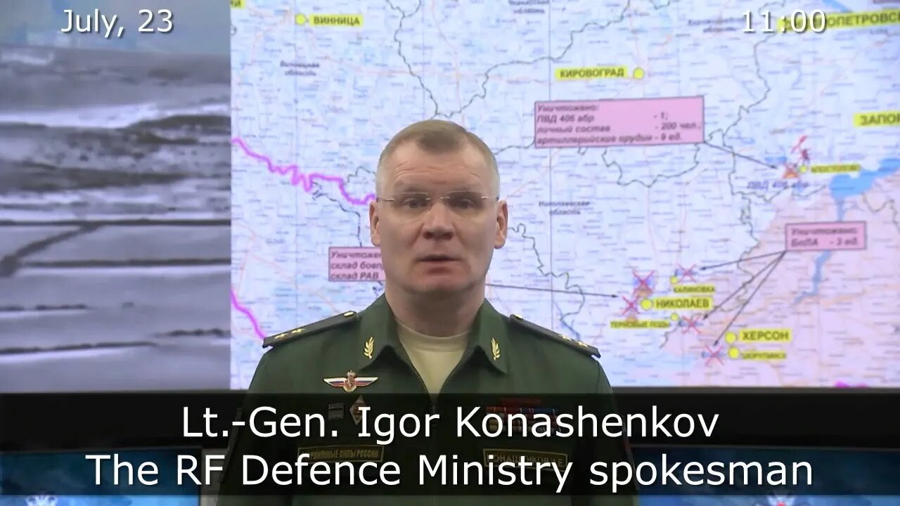 Russian Defence Ministry report on the progress of the special military operation in Ukraine!