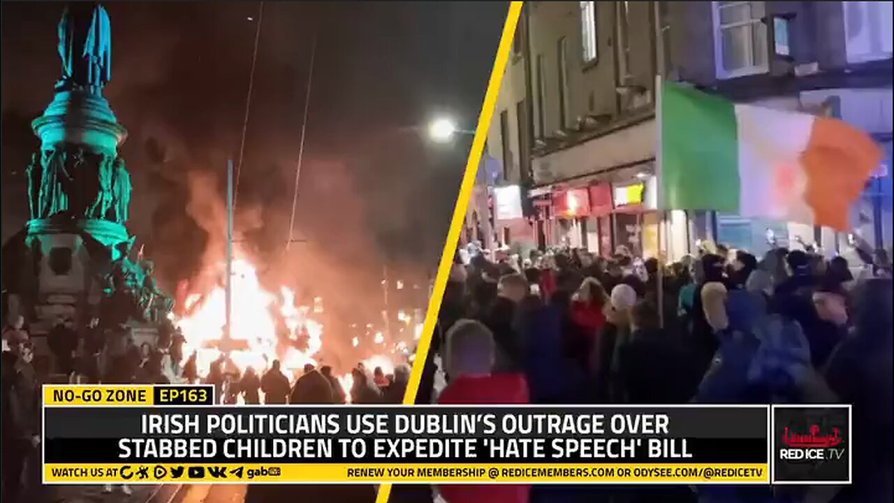 Irish Politicians Use Dublin’s Outrage Over Stabbed Children To Expedite 'Hate Speech' Bill