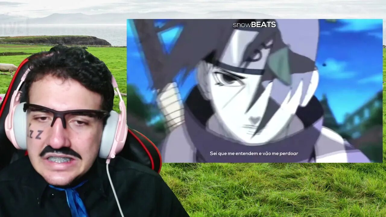 PASTOR REAGINDO ♫Rap do Itachi | O NINJA RENEGADO | (Naruto Shippuden) | Snow Beats | REACT