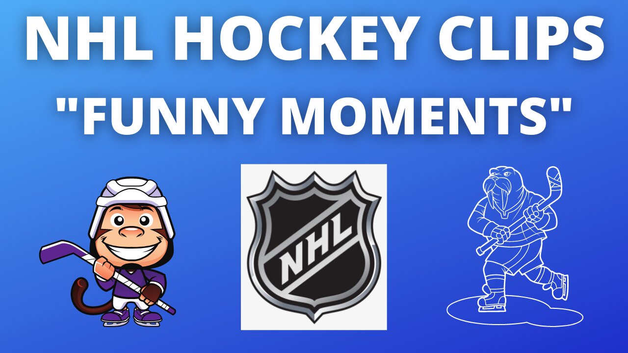 NHL HOCKEY FUNNY MOMENTS AND PLAYS | HOCKEY IS FUN