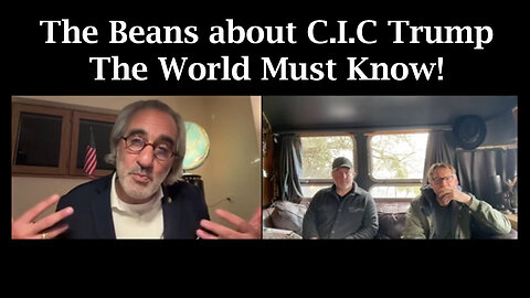 Spills the Beans About C.I.C Trump - The World Must Know!