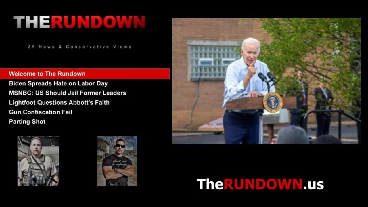 Biden Spreads Hate on Labor Day