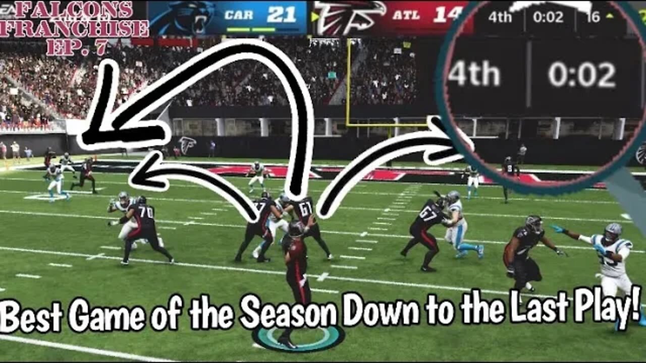 Best game of the SEASON accompanied by some BIG trades! Falcons Slow Franchise Rebuild | Ep. 7