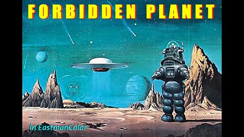 FORBIDDEN PLANET 1956 in COLOR Space Crew Finds Death & Destruction on Faraway Planet FULL MOVIE