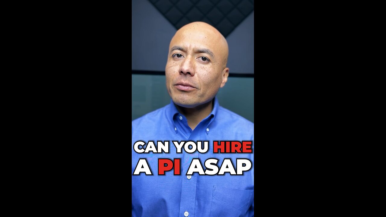 Can You Hire a Private Investigator ASAP?