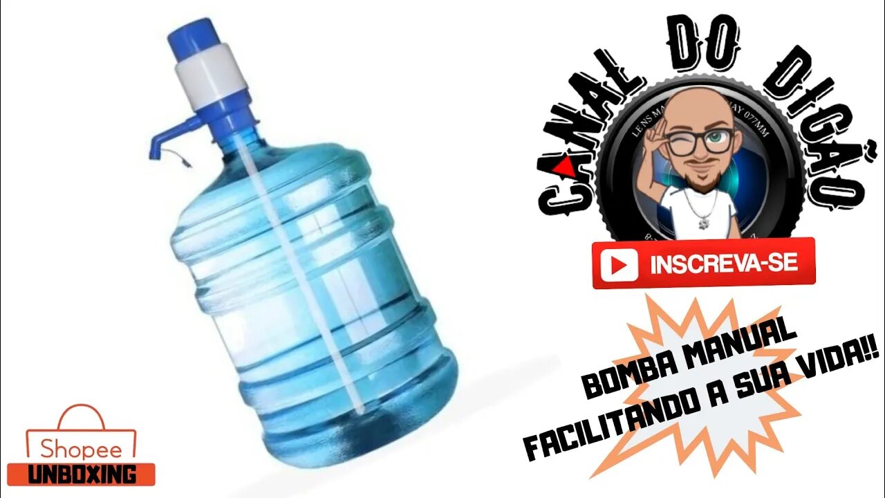 COMPREI ESSA BOMBA DE GALÃO MUITO EM CONTA NA SHOPEE!!