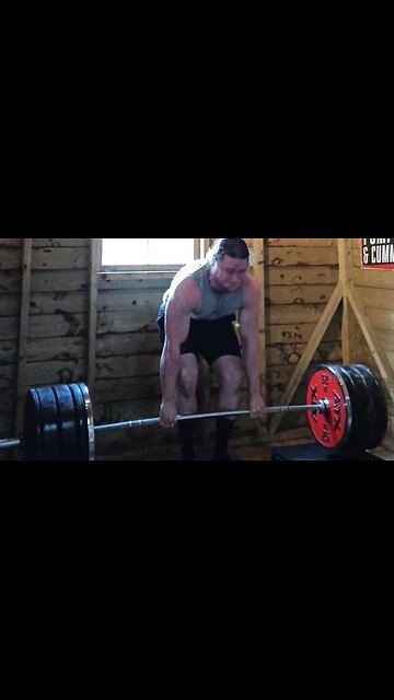 210 Kgs Paused Deadlift! New PR!