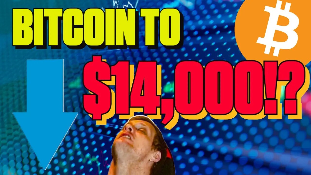 📉Bitcoin Crashing to $14,000?! 👇