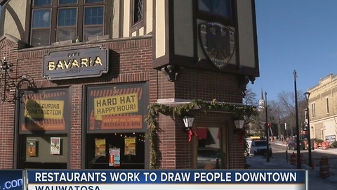 Wauwatosa restaurants team up to celebrate construction's end