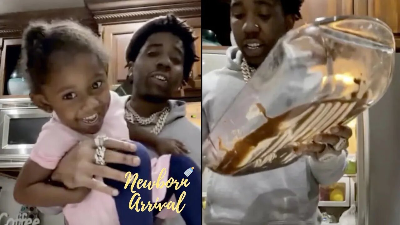 YFN Lucci Makes Brownies With Daughter Legacy! 🧁