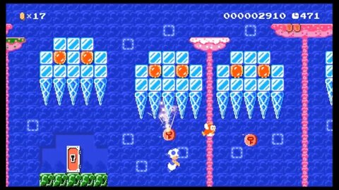 Mario Maker 2 SMB Underwater Levels