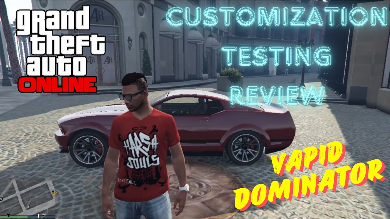 GTA 5 Online - Vapid Dominator Customization, Testing & Review