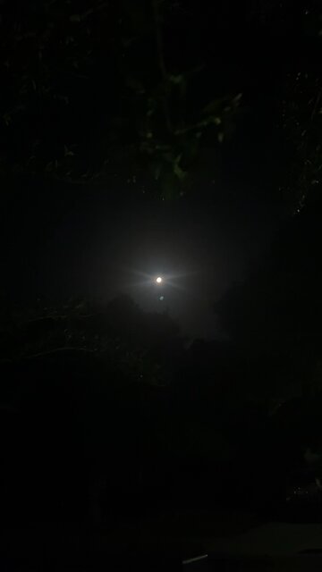 Beautiful bright moon tonight.