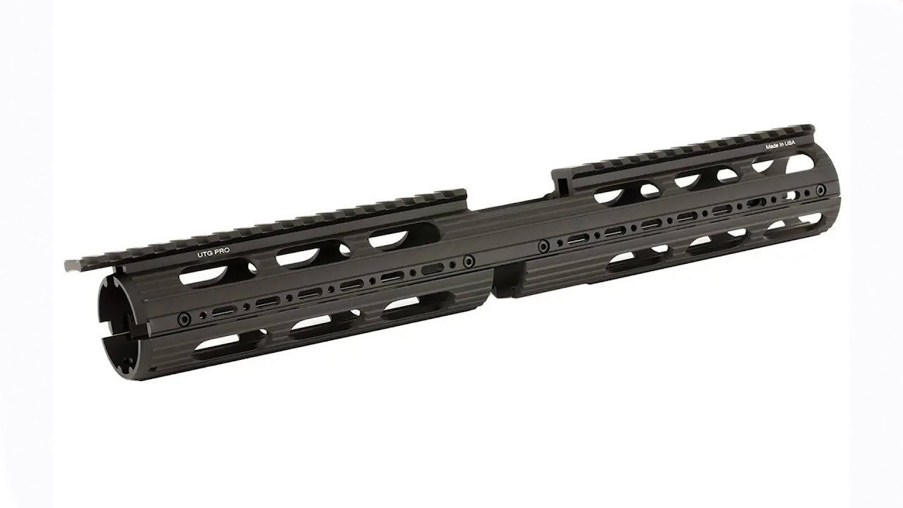 How-To Install a UTG Super Slim Drop In Handguard on a Ruger AR556 #585