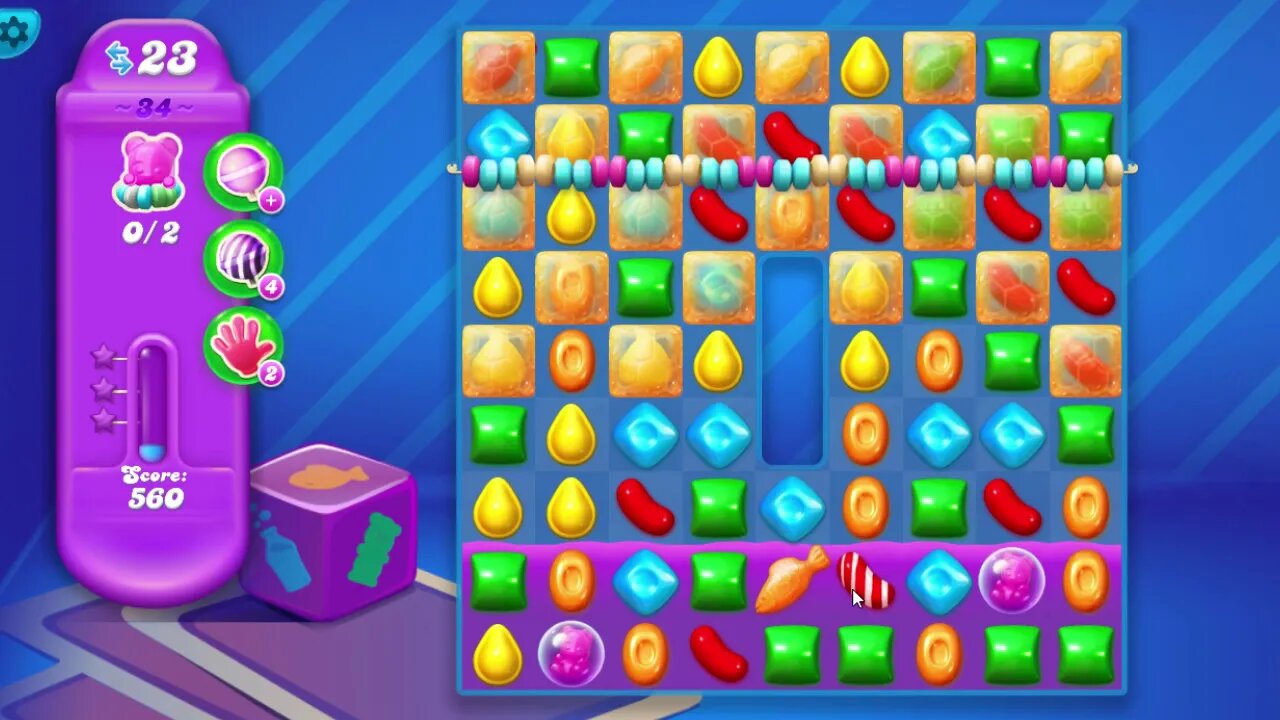 Candy Crush Soda Saga Level 34