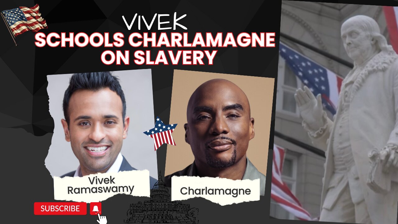 Vivek Schools Charlamagne on Slavery