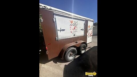 2005 6' x 12' Cargo Mate Beverage and Coffee-Espresso Concession Trailer for Sale in Nevada!