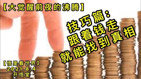 KWT2200技巧篇: 跟着钱走，就能找到真相-大觉醒前夜的沸腾20210804-6【悟里看世界】