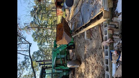 Swinging With the Tractor .