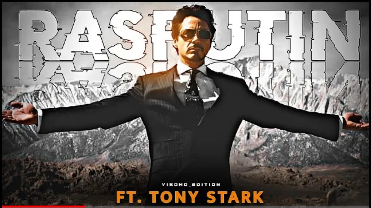 Rasputin X Tony Stark | Iron man Edit Status | Alight Motion Xml Preset