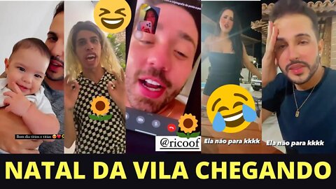 🌻🌻BABAL e EMILY Reúnem a Turma para Inaugurar a Piscina e Babal fala com o RICO Campeão da FAZENDA🌻🌻