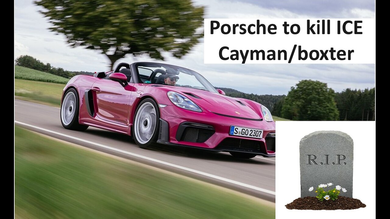 Porsche to kill iconic 718 Cayman for a EV