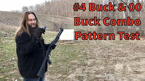 #4 Buck & 00 Buck Combo Range Testing With Panzer Arms M4