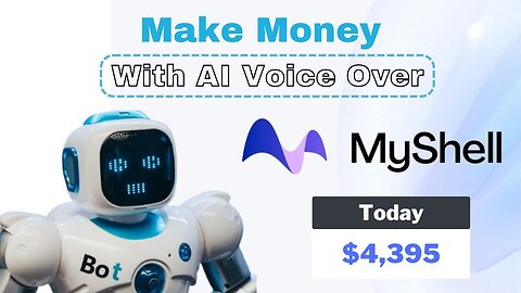 Make Money With MyShell AI • Make Money With AI Voice Over